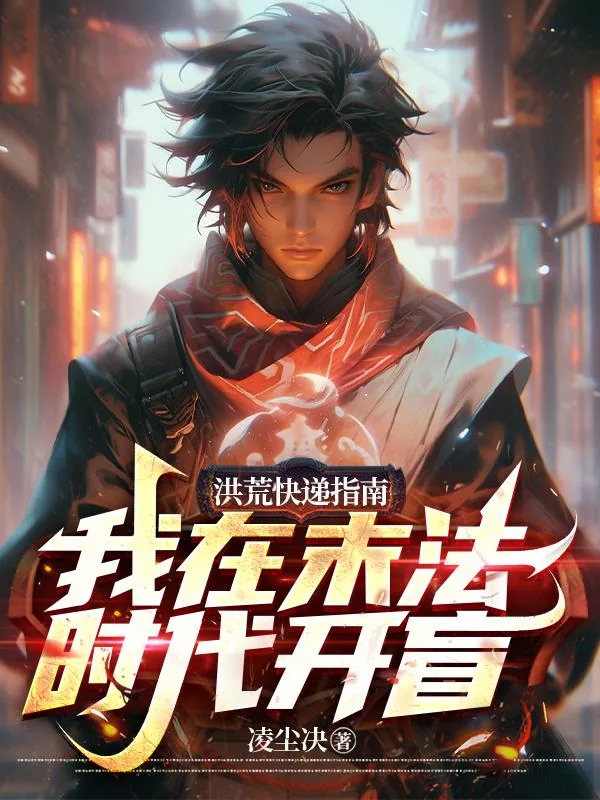 《洪荒快递指南：我在末法时代开盲》小说封面