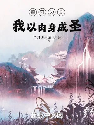 《镇守边关：我以肉身成圣》小说封面