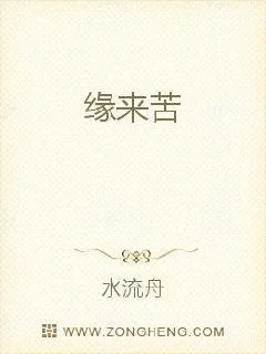 《缘来苦》小说封面
