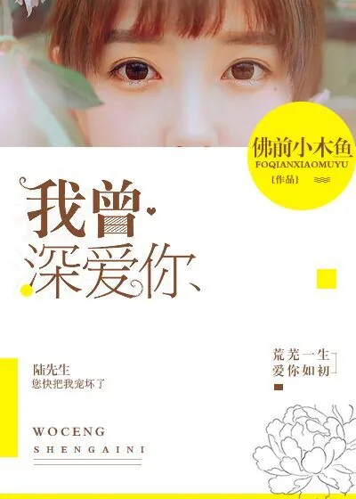 《我曾深爱你》小说封面