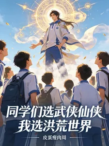 《同学们选武侠仙侠，我选洪荒世界》小说封面