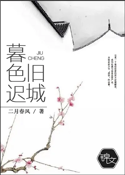 《旧城暮色迟》封面
