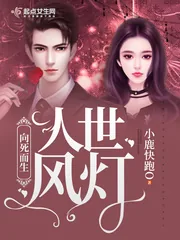 《人世风灯，向死而生》封面
