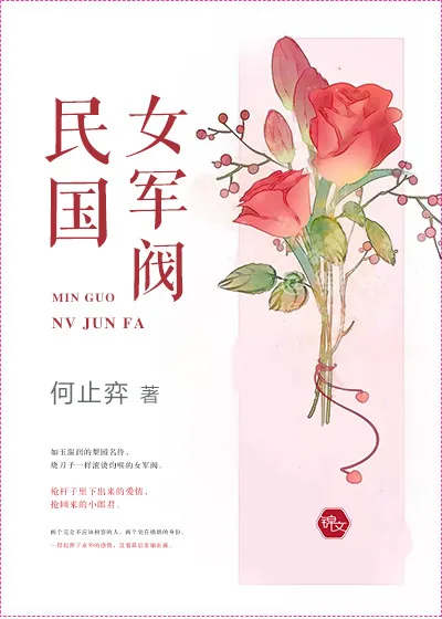 《民国女军阀》小说封面