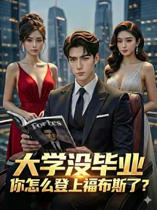 《大学没毕业，你怎么登上福布斯了》小说封面