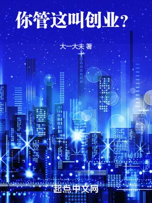 《你管这叫创业?》小说封面