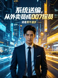 《系统送编，从外卖员成007探员》小说封面