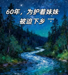 《60年代,为护着妹妹被迫下乡》小说封面