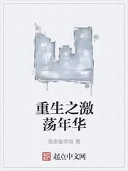《重生之激荡年华》小说封面