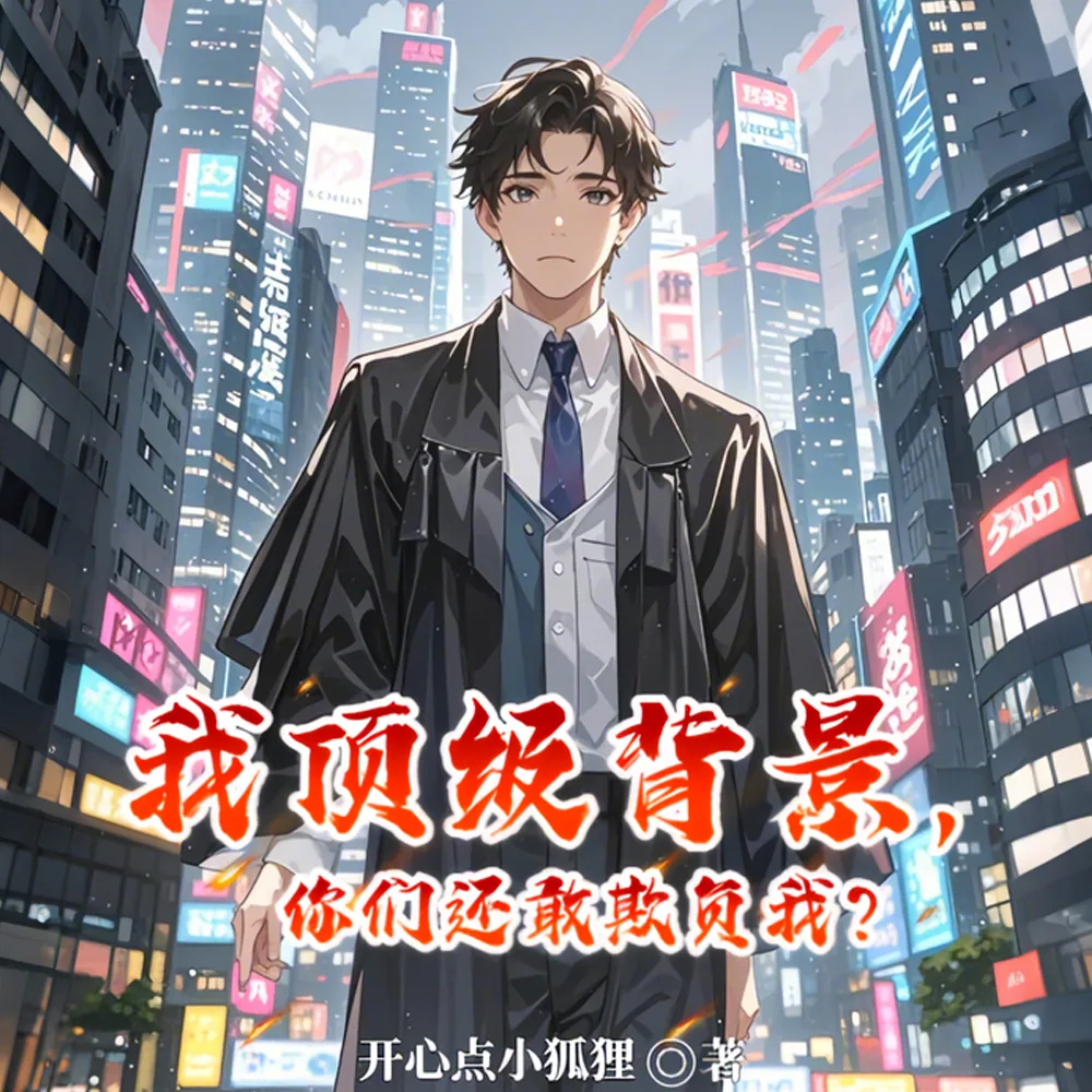 《我顶级背景，你们还敢欺负我？》小说封面