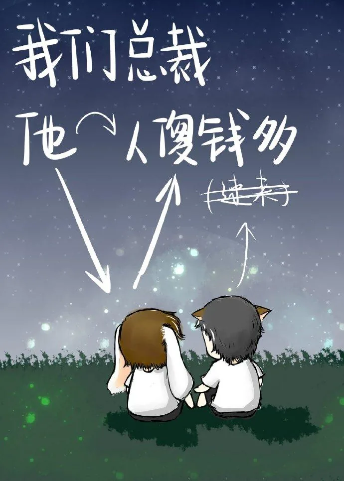 《我们总裁他人傻钱多》小说封面