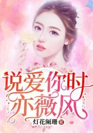 《说爱你时亦薇风》小说封面