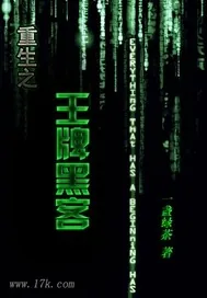 《重生之王牌黑客》封面