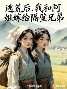 《逃荒后,我和阿姐嫁给隔壁兄弟》小说封面