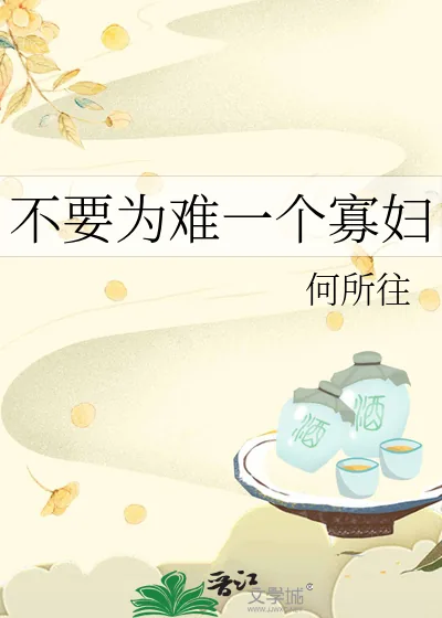 《不要为难一个寡妇》小说封面