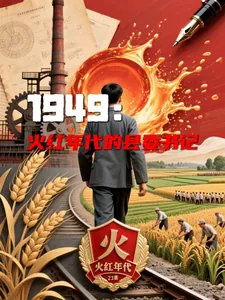 《1949:火红年代的县委书记》小说封面