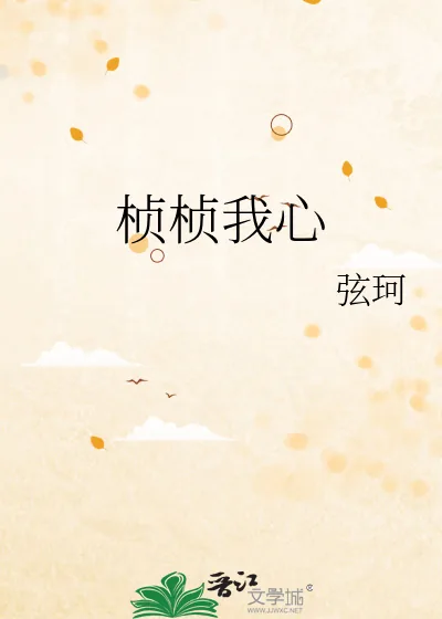 《桢桢我心》小说封面