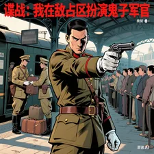 《谍战：我在敌占区扮演鬼子军官》小说封面