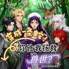 《穿成一条蛇!你让我拯救兽世?》小说封面