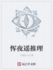《恽夜遥推理》封面