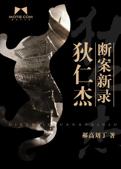 《狄仁杰断案新录》封面