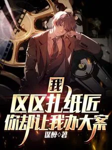 《我,区区扎纸匠,你却让我办大案》小说封面