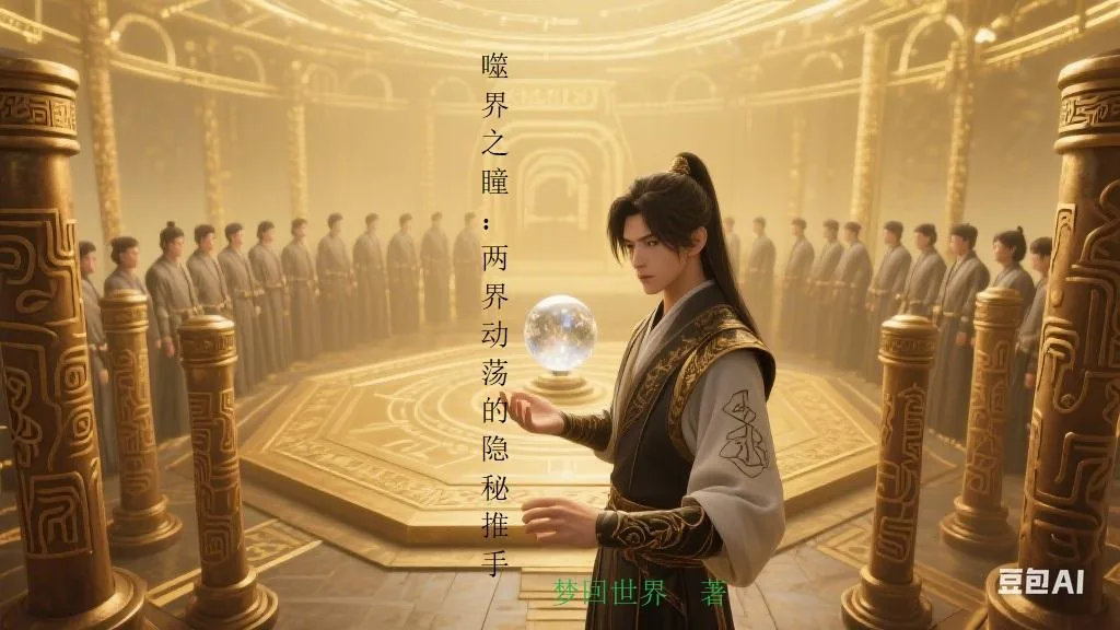 《噬界之瞳：两界动荡的隐秘推手》小说封面