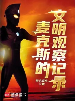 《麦克斯的文明观察记录》小说封面