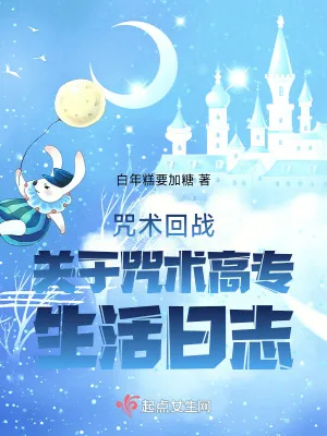 《咒术回战:关于咒术高专生活日志》小说封面