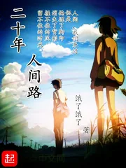 《二十年人间路》小说封面