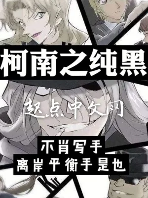 《柯南之纯黑》封面