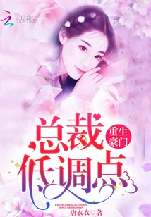 《重生豪门：总裁，低调点》封面