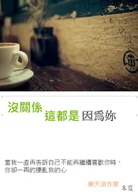《没关係这都是因为你》小说封面