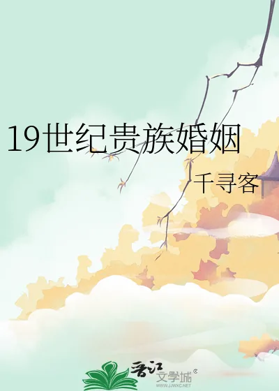 《19世纪贵族婚姻》小说封面
