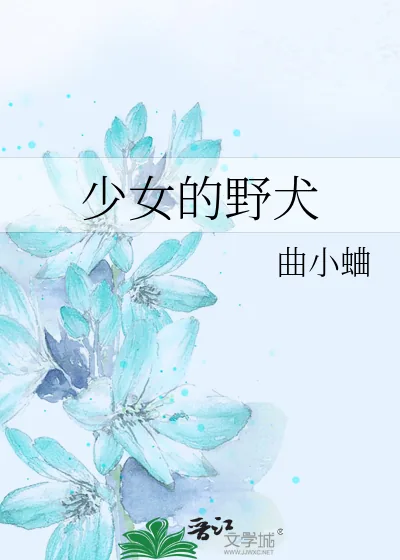 《少女的野犬》小说封面