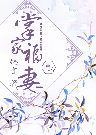 《掌家福妻》封面