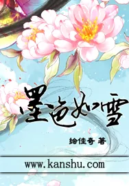 《墨色如雪》小说封面