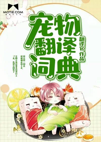 《宠物翻译词典》小说封面