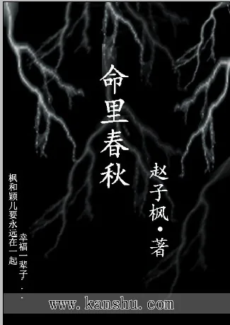 《命里春秋》小说封面