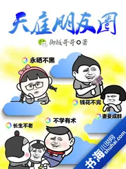 《天庭朋友圈》小说封面