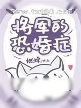《将军的恐婚症》小说封面