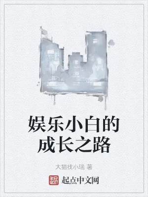 《娱乐小白的成长之路》小说封面