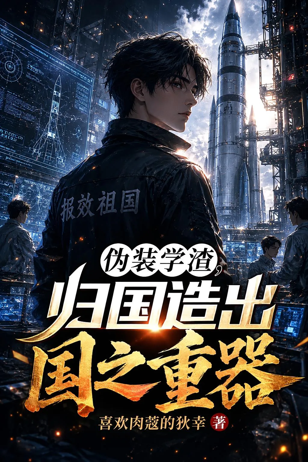 《伪装学渣,归国造出国之重器》小说封面