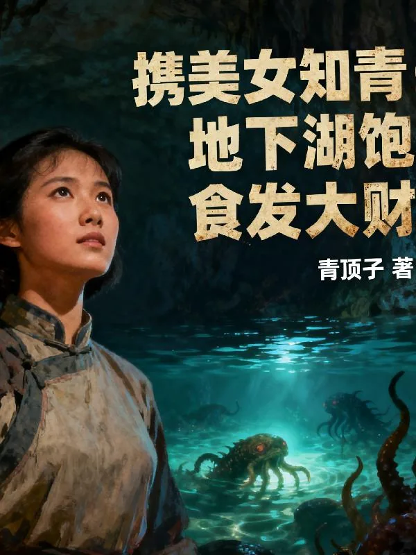 《携美女知青：地下湖饱食发大财》小说封面