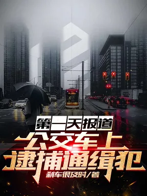《第一天报道，公交车上逮捕通缉犯》小说封面