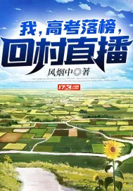 《我，高考落榜，回村直播》小说封面