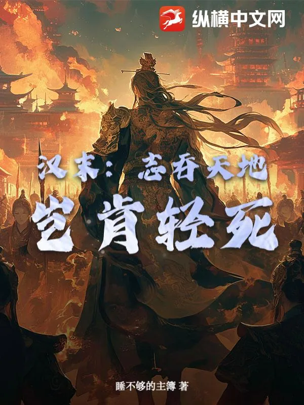 《汉末：志吞天地，岂肯轻死？》小说封面