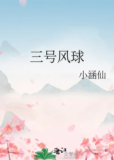 《三号风球》小说封面