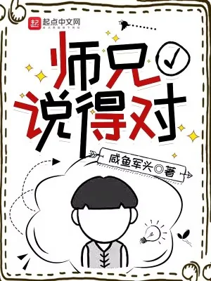 《师兄说得对》小说封面