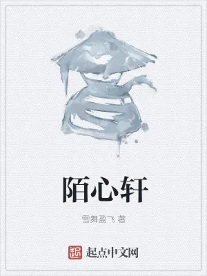 《陌心轩》小说封面